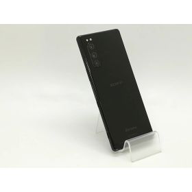 【中古】SONY docomo 【SIMロック解除済み】 Xperia 5 SO-01M Black【大須アメ横】保証期間1ヶ月【ランクC】