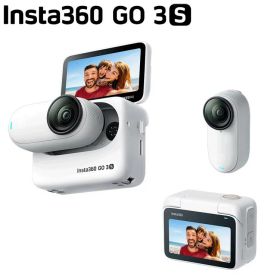 [ Insta360 ] Insta360 GO 3S [128GB] 通常版 超軽量コンパクトなアクションカメラ ウエアラブルカメラ ビデオ 動画 写真撮影 4K