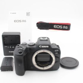 【美品】 Canon キヤノン EOS R6 ボディCANON キャノン 付属品付き 99004