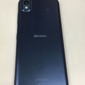 【モバイルBOX】極美品 docomo あんしんスマホ KY-51B ネイビー