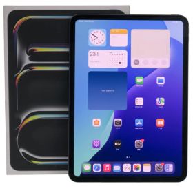 【Apple】アップル『iPad Pro / 11inch / M4 / 標準ガラス / Wi-Fi / 256GB / スペースブラック』MVV83J/A 2024年5月発売 タブレット 1週間保証【中古】