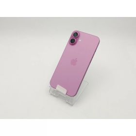 【中古】Apple 国内版 【SIMフリー】 iPhone 16 Plus 128GB ピンク MXVD3J/A【ECセンター】保証期間1ヶ月【ランクA】