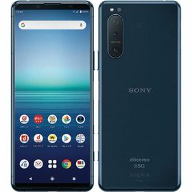 【中古】【安心保証】 Xperia 5 II SO-52A[128GB] docomo ブルー