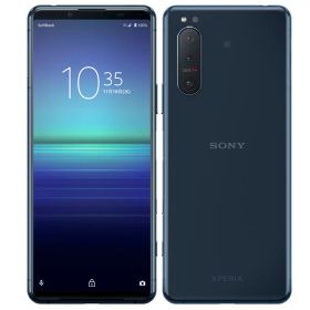 【中古】Bランク【やや傷や汚れあり】 SIMフリー A002SO SONY Xperia 5 II SoftBank ブルー 利用制限〇(白ロム) 本体のみ 送料無料