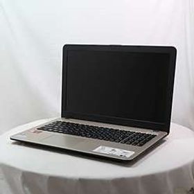 VivoBook X540YA-XX744T ダークブラウン 〔Windows 10〕 ［AMD Fusion APU E2-6110 (1.5GHz)／4GB／HDD500GB／15.6インチワイド