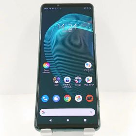 Xperia 5 III SOG05 au グリーン 送料無料 本体 c11199 【中古】