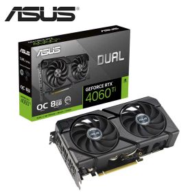 ASUS｜エイスース ASUS Dual GeForce RTX 4060 Ti OC Edition 8GB GDDR6【国内正規品】 パワフルな2つのAxial-techファンと2.5スロット設計で幅広い互換性を実現 DUALRTX4060TIO8GEVO