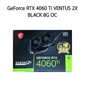 【新品】MSI エムエスアイ グラフィックボード ビデオカード GF RTX4060Ti 8GB GeForce RTX 4060 Ti VENTUS 2X BLACK 8G OC