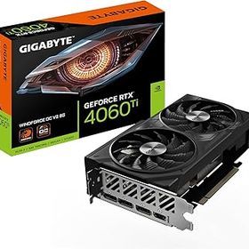【中古】GIGABYTE NVIDIA GeForce RTX4060Ti 搭載 グラフィックボード GDDR6 8GB【国内正規代理店品】 GV-N406TWF2OCV2-8GD