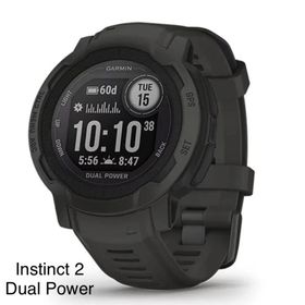 ガーミン(GARMIN)のGARMIN Instinct 2 Dual Power Graphite(腕時計(デジタル))