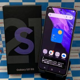 【中古】Galaxy S21 5G 256GB ファントムバイオレット SCG09 AU版SIMフリー