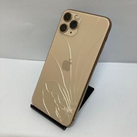 ジャンク☆iPhone 11Pro 256GB SIMフリー ゴールド ◆全国送料無料◆4550