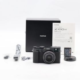 ★極上品★FUJIFILM X100VI ブラック ショット数1132回 多言語モデル