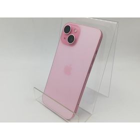 【中古】Apple 国内版 【SIMフリー】 iPhone 15 128GB ピンク MTMJ3J/A【DS秋葉】保証期間１ヶ月【ランクB】