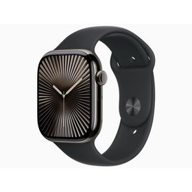 【新品未開封】Apple Watch Series 10 GPS+Cellularモデル 46mm MWYE3J/A [スレートチタニウムケース・ブラックスポーツバンド M/L]【送料無料】