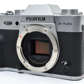 ★良品★ フジフイルム FUJIFILM X-T20 ボディ シルバー 《ショット数119回！》★完動品★ #86P97A512230