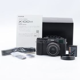 ★極上品★FUJIFILM X100VI ブラック ショット数1130回 ２言語(コンパクトデジタルカメラ)