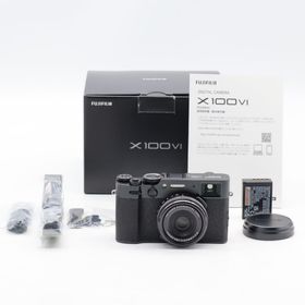 FUJIFILM X100VI ブラック ショット数 13863回 多言語モデル(コンパクトデジタルカメラ)
