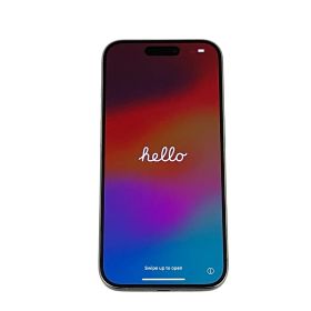 Apple MTU83J/A iPhone 15 Pro 128GB ホワイトチタニウム IMEI 〇 docomo スマートフォン 中古 良好 T10860133