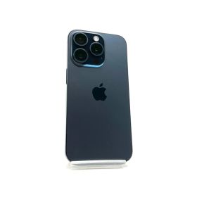 【全額返金保証】【最速発送】 iPhone 15 Pro 256GB ブルーチタニウム 楽天モバイル SIMフリー 美品 動作確認済 86%