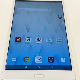 【修理店清掃済】 dtab Compact d-01J 16GB シルバー