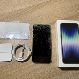 7889 iPhone SE 第三世代 64GB ホワイト 動作確認済み