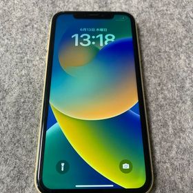 美品 国内版 SIMフリー iPhoneXR 256GB イエロー色