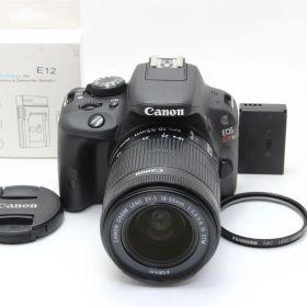 AB (良品) Canon キヤノン EOS Kiss X7 EF-S 18-55mm IS STM レンズ ショット数6013回 12-90