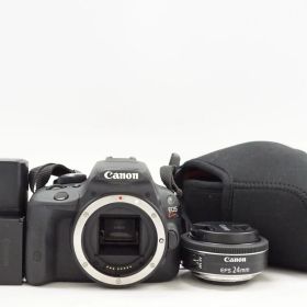 L031509)CANON キャノン EOS kiss X7 ボディ EF-S 24mm F 2.8 STM レンズセット