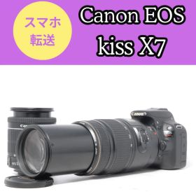 ✨スマホ転送✨ Canon EOS Kiss X7 ダブルレンズセット 軽量