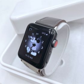 アップルウォッチ(Apple Watch)のアップルウォッチ series3 セルラーApple Watch 38mm黒(その他)