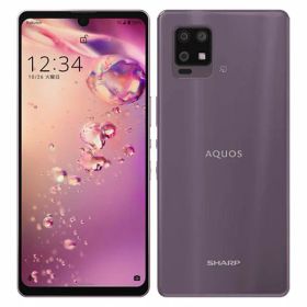 【中古】【安心保証】 AQUOS zero6 SH-RM18[128GB] 楽天モバイル パープル