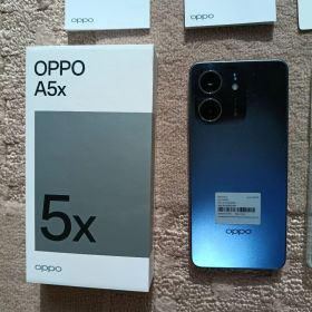 中古 OPPO A5x グラデーションブルー 本体