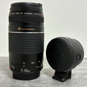 ⭐️美品⭐️Canon EF 75-300 III & EF-EOS M アダプター
