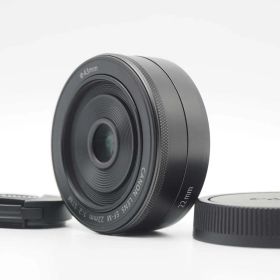 キャノン Canon EF-M 22mm f/2 STM Lens for EOS M EF-M Mount Black [新品同様] #Z5834A