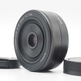 キャノン Canon EF-M 22mm f/2 STM Lens for EOS M EF-M Mount Black [新品同様] #Z5839A