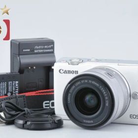 【中古】Canon キヤノン EOS M10 EF-M 15-45 IS STM レンズキット ホワイト