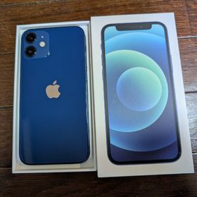 アイフォーン(iPhone)のアップル iPhone12 mini 128GB ブルー シムフリー(スマートフォン本体)