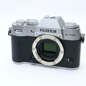 【中古】 《美品》 FUJIFILM X-T50 ボディ シルバー [ デジタルカメラ ]