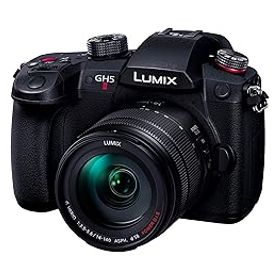 【中古】パナソニック(Panasonic) ミラーレス一眼カメラ ルミックス GH5M2 レンズキット 高倍率ズームレンズ付属 ブラック DC-GH5M2H