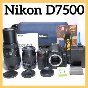美品✨超望遠レンズセット✨Nikon D7500✨ 4K 動画✨ダブルレンズ
