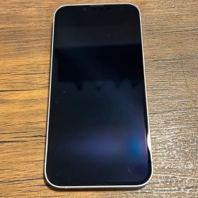 Apple iPhone 14ホワイト SIMフリー 裏面ひび割れあり