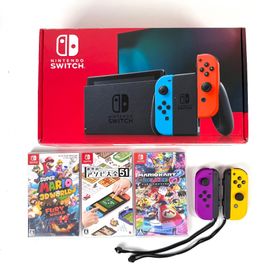 ニンテンドースイッチ(Nintendo Switch)の【動作確認済】Nintendo Switch マリオカート Joy-Con(家庭用ゲーム機本体)