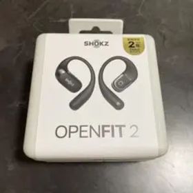 SHOKZ OPENFIT 2 ワイヤレスイヤホン ブラック