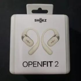 G84新品未開Shokz OpenFit 2 オープンイヤーヘッドホン ベージュ