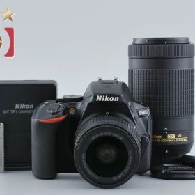 【中古】Nikon ニコン D5600 ダブルズームキット
