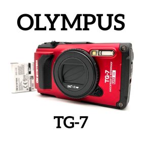 美品♪ OLYMPUS TG-7 レッド 4K 対応