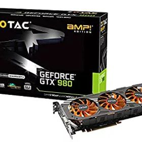 【中古】「非常に良い」ZOTAC GeForce GTX 980AMP グラフィックスボード VD5512 ZTGTX98-4GD5AMP01