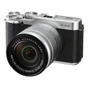 【中古】【1年保証】【美品】FUJIFILM X-A2 レンズキット シルバー