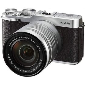 【中古】フジフィルム FUJIFILM X-A2 レンズキット シルバー